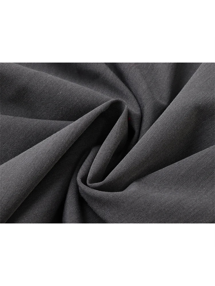 Female Vintage y2k Long Skirts Lace Up High Waisted Straight Skirts Autumn Women All-match Korean Style Elegant Party Trendy