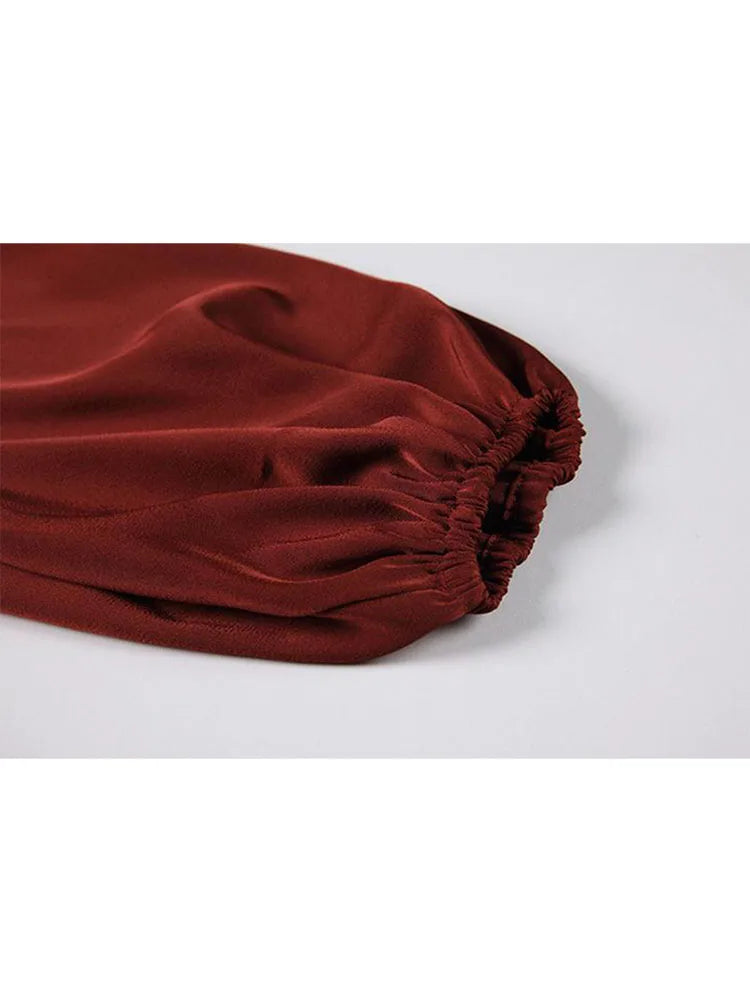 Romantic French Dress 2025 Spring Vintage Mori Girl Mid Long Frocks Female Long Sleeve Fashion Loose Holiday Party Club Dresses