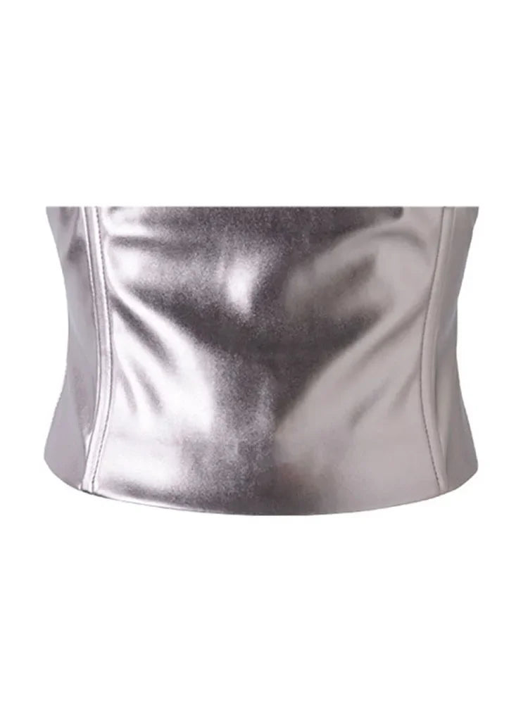 Women Vintage Y2k Crop Top Summer Camisole 2023 Fashion Casual Tube Top Female Sleeveless Off Shoulder Tank Top Strapless Vest