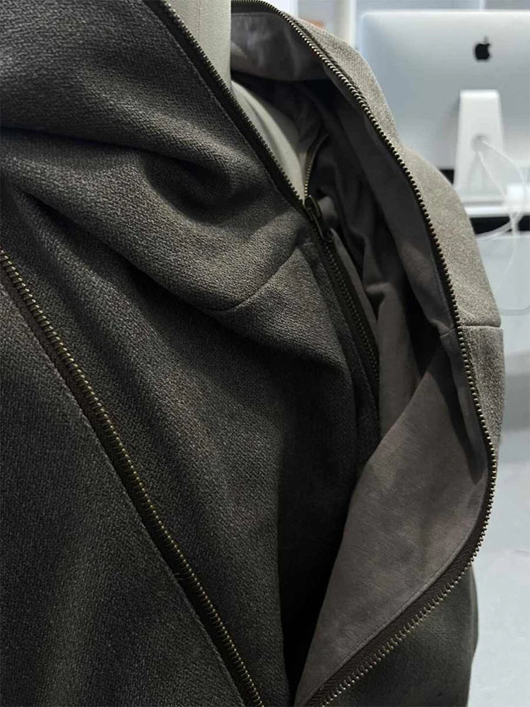 Women's Grey Sweatshirt Korean Solid Pullover Hoodies Y2k Streetwear Long Sleeve Simple Basic Oversize Sweatshirts Autumn Winter