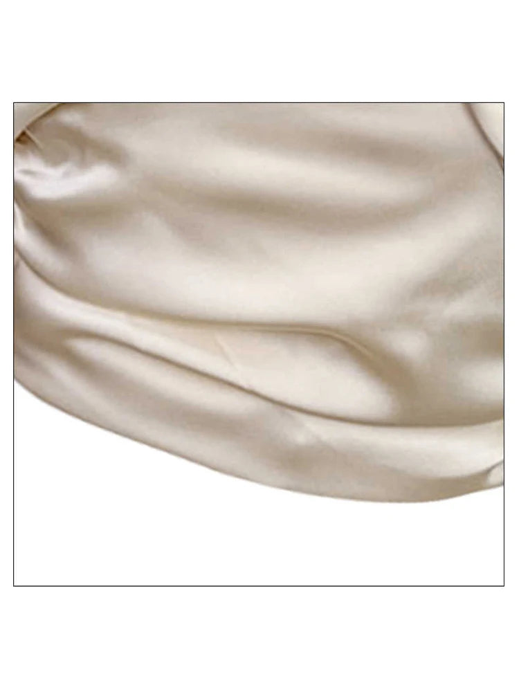 Solid Off Shoulder Ruched Wide Strap Slim Fit Crop Top for Women Summer 2025 Y2K Clothes Pink Backless Cami Top Streetwear