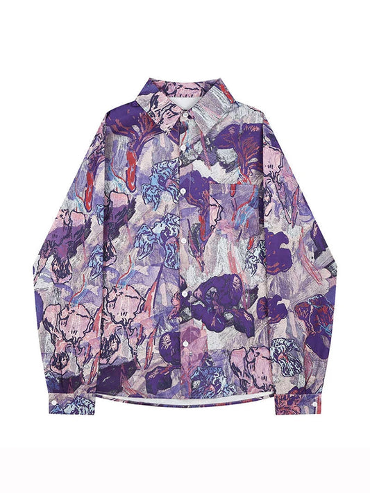 Elegant Fashion Women Shirts and Blouses Loose Oversize Harajuku Y2k Aesthetic Long Sleeve Casual Vintage Blusas Tops 2025