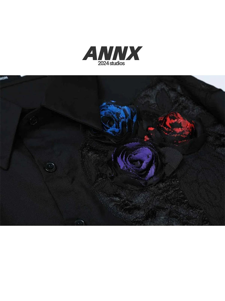 Women's Black Gothic Shirts and Blouses Y2k Long Sleeve Harajuku Streetwear 2000s Vintage Sweet Shirt For Lady Blusas Tops