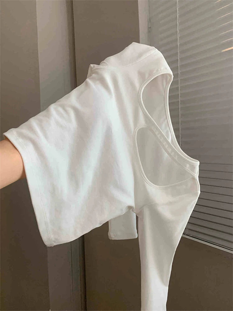 Women's Black Gothic T-shirt Harajuku Korean 90s Aesthetic Y2k Tee Top Vintage Long Sleeve Emo T-shirts Emo 2000s Clothes 2024